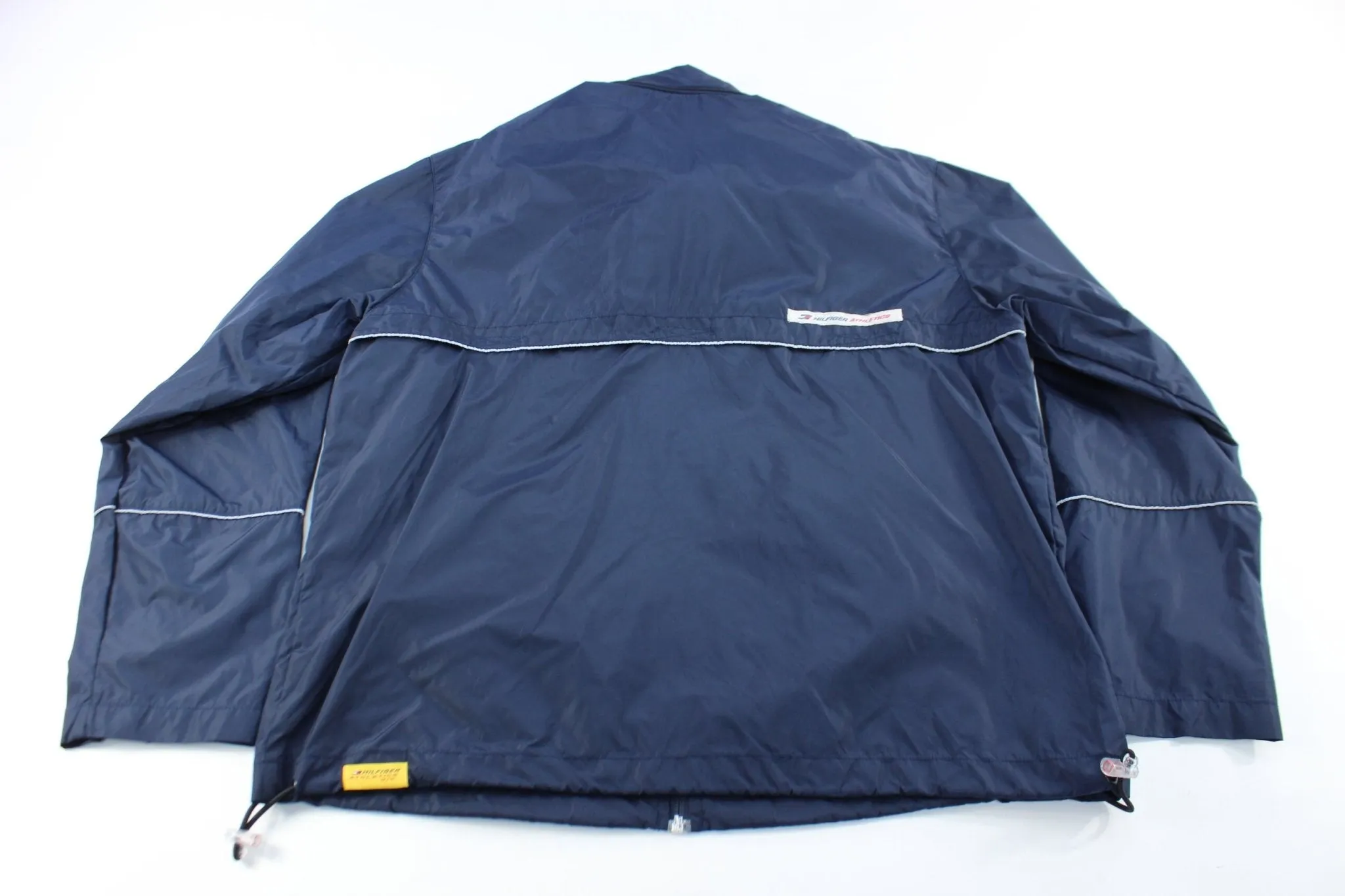 90's Tommy Hilfiger Athletics Navy Blue Zip Up Jacket