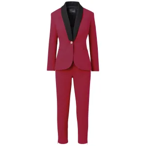 A Rebellious Leggings Suit Set - Fuchsia