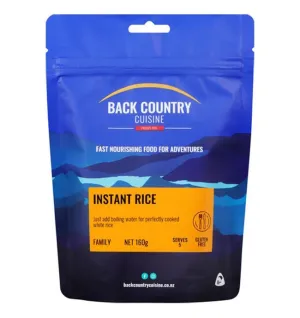 Back Country Cuisine Freeze Dried Food - Instant Rice