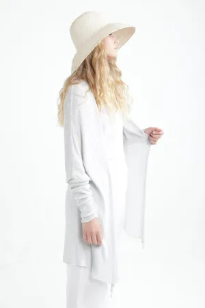 Broken White Meza Bamboo Cardigan