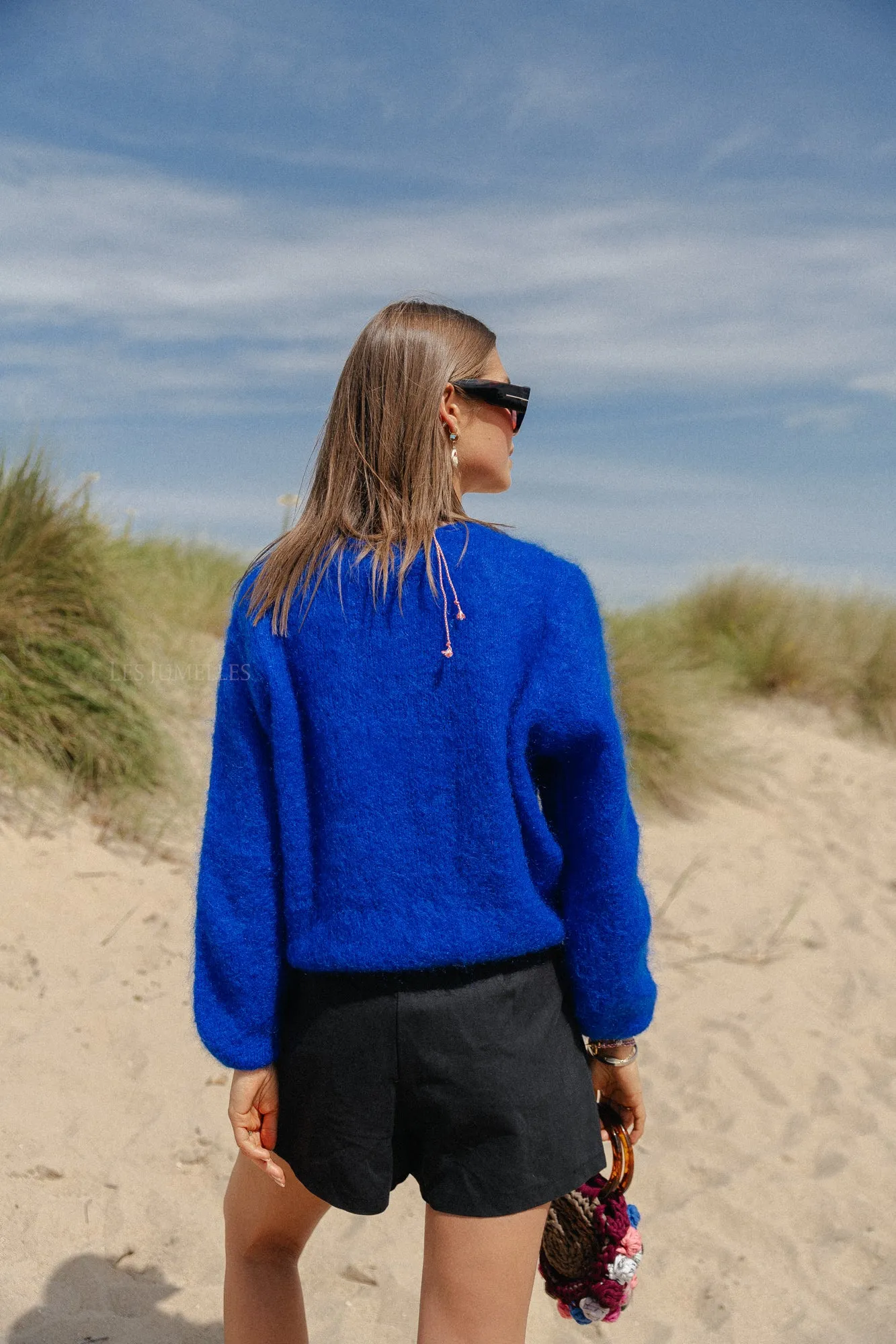 Charlie cardigan cobalt blue