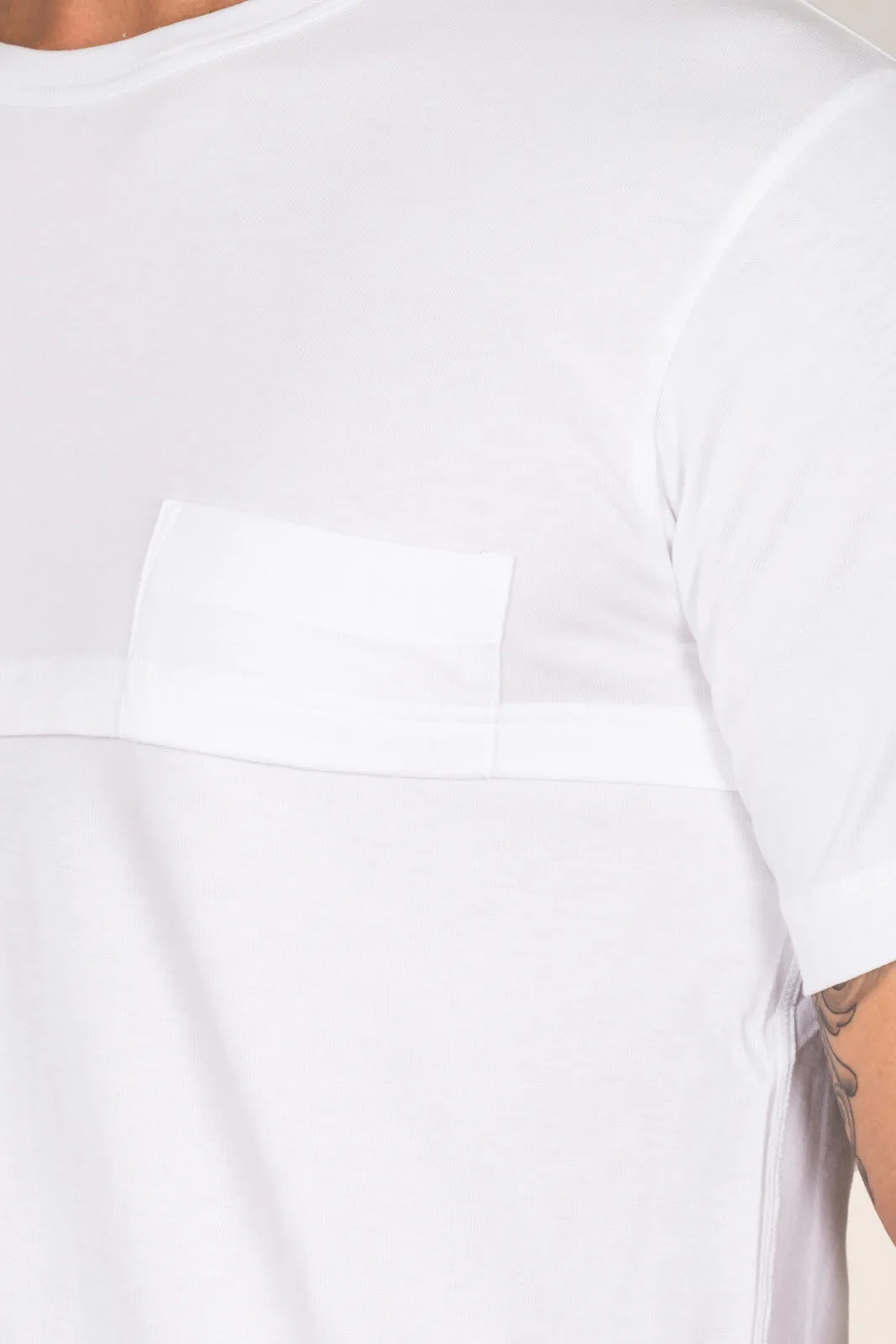 Chest Detail T-Shirt