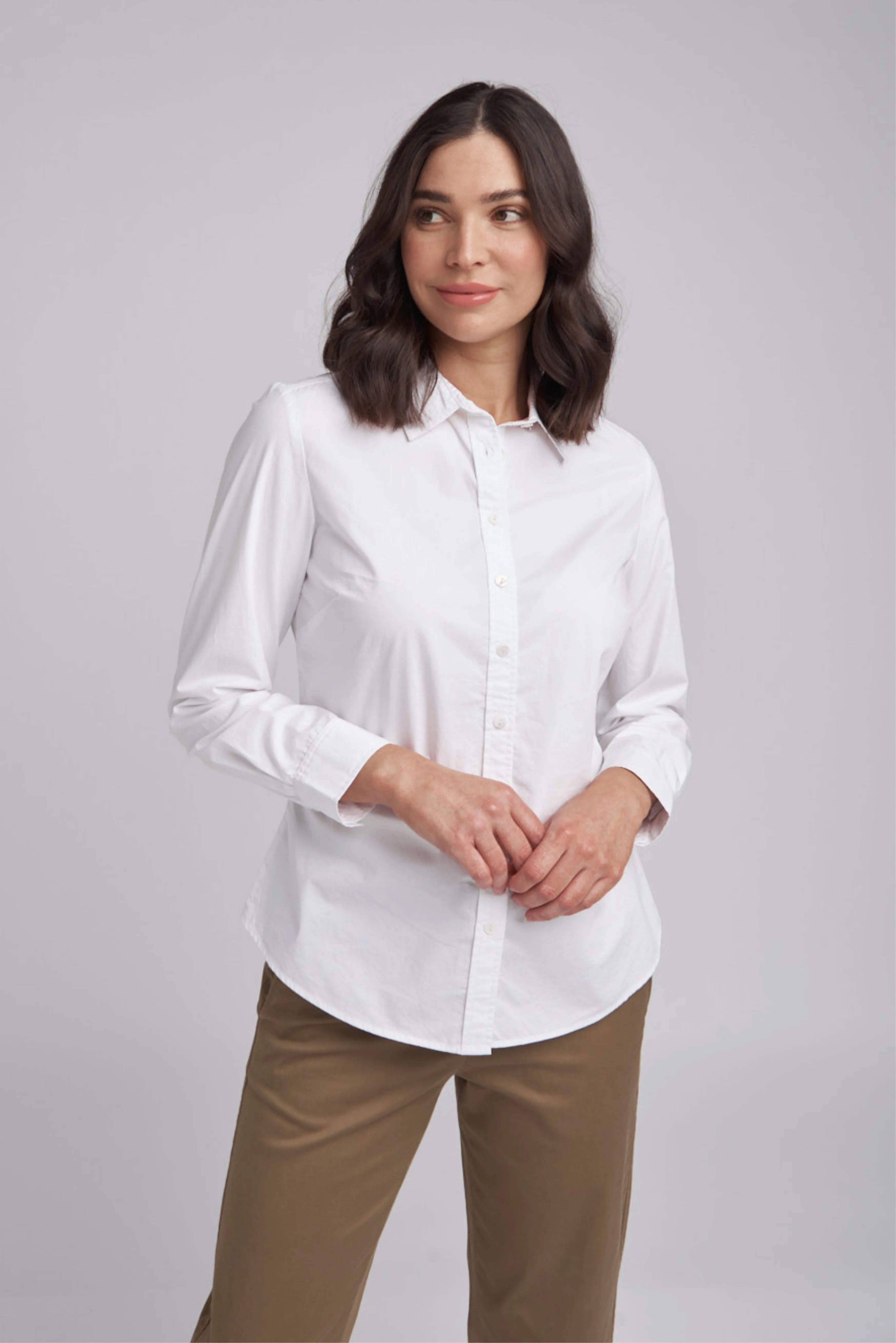 Classic Cotton Shirt White