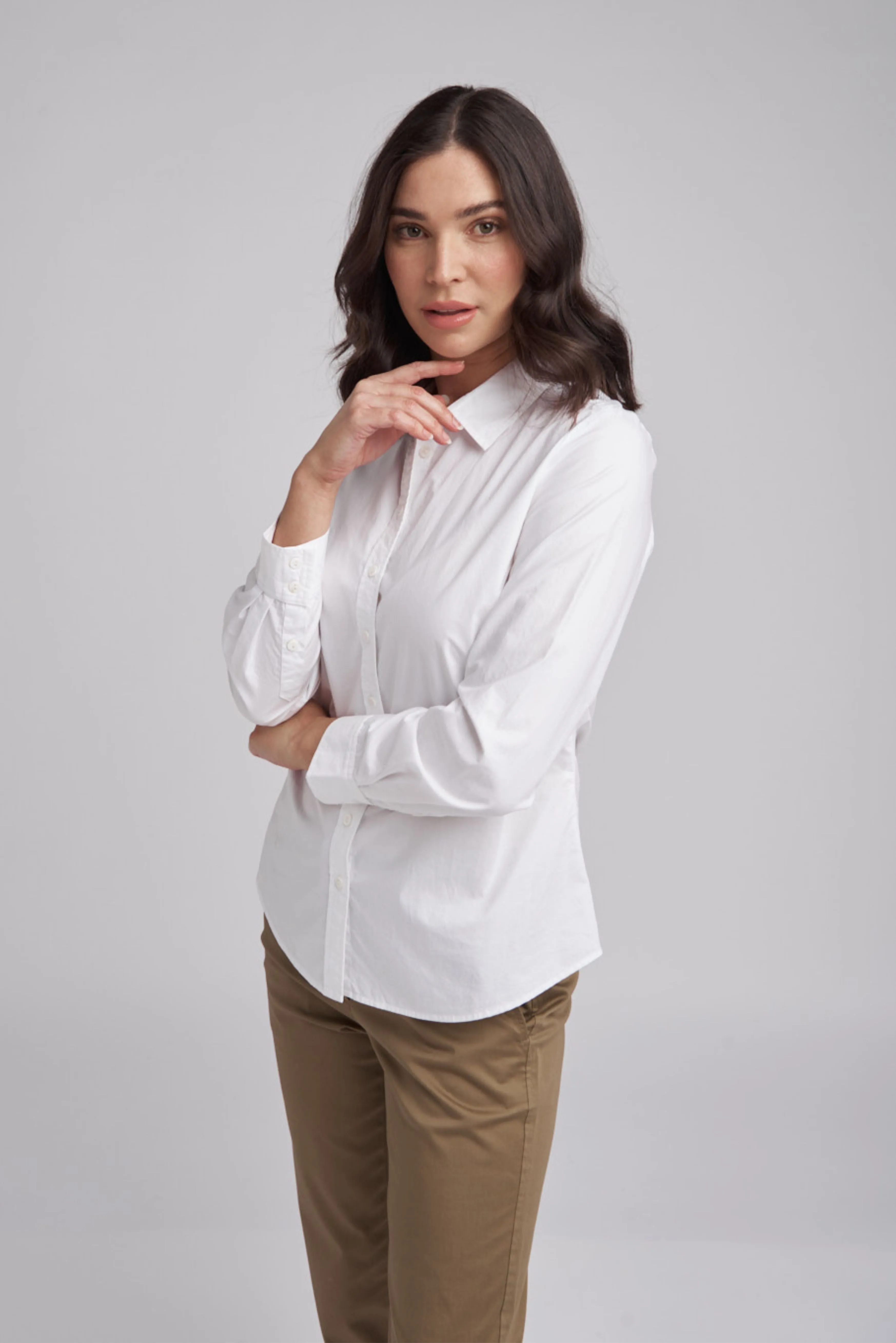 Classic Cotton Shirt White