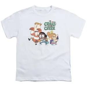 Craig of the Creek Character Youth White T-Shirt