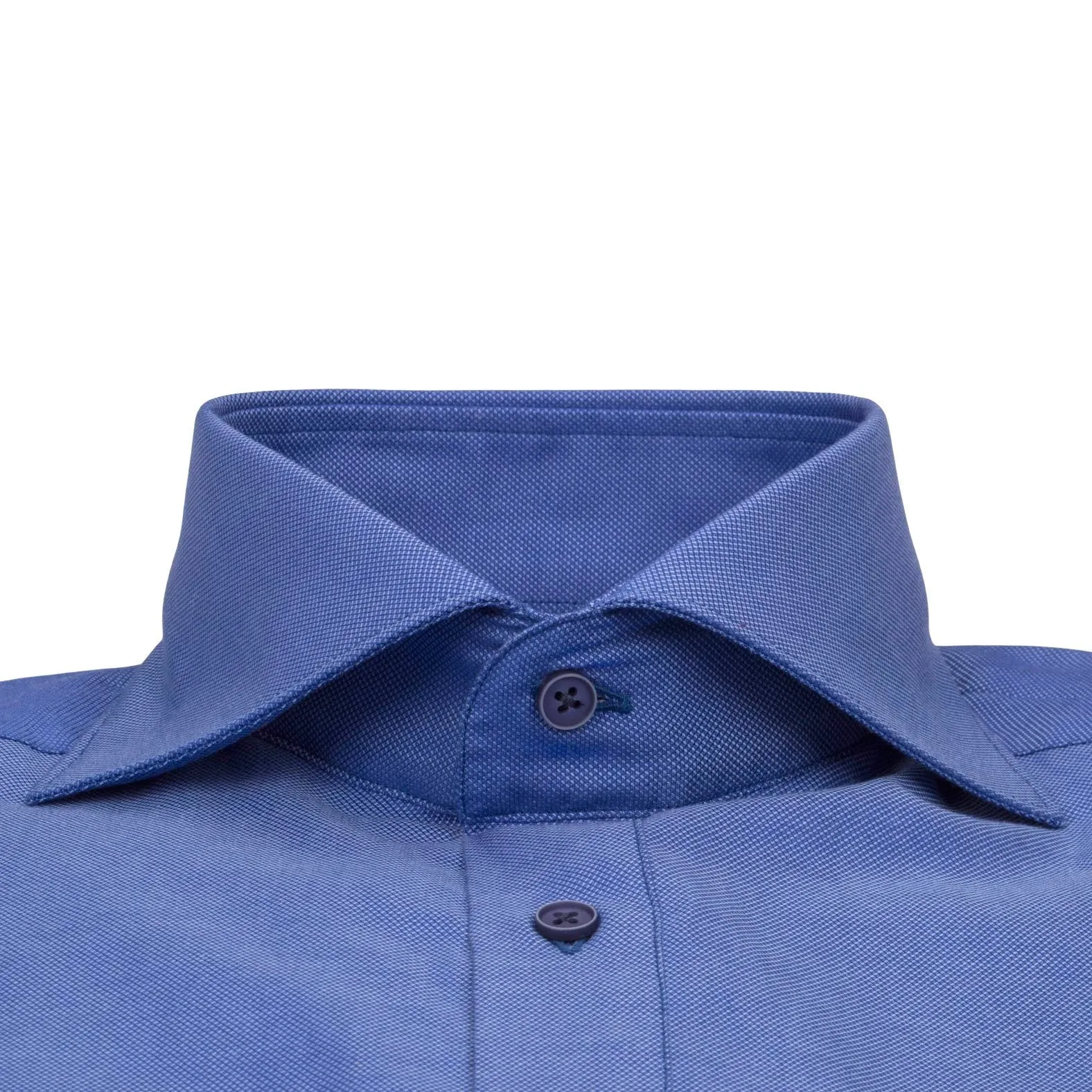 Denim Lapis Weavetex Dress Shirt