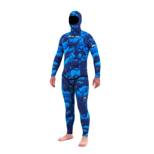 Digital 2mm Blue Camo Wetsuit