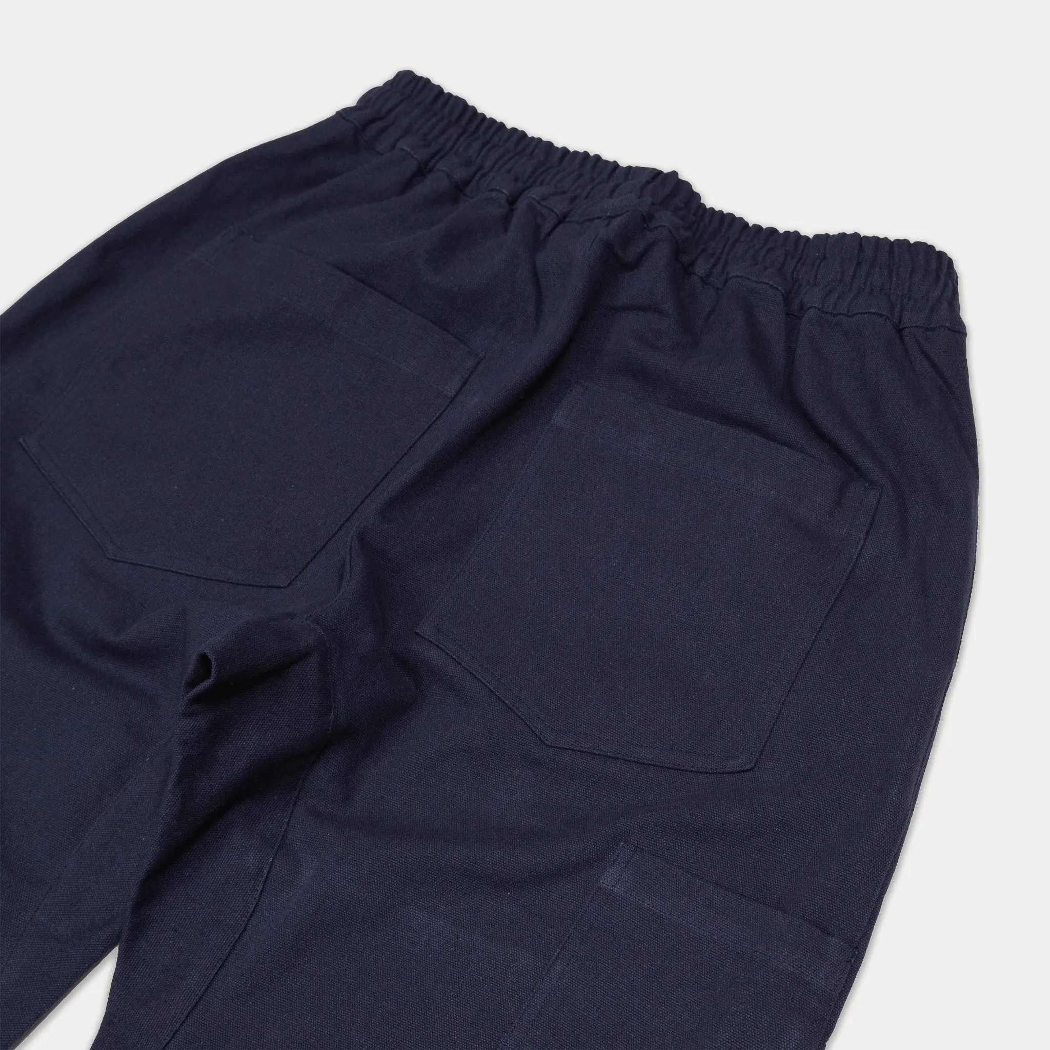 Double Knee Trousers - Navy