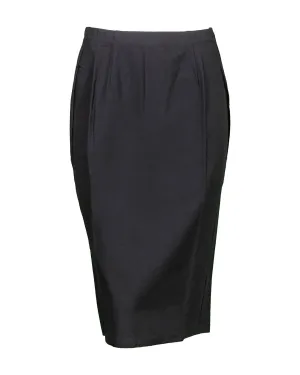 Eileen Fisher Stretch Crepe Pencil Skirt