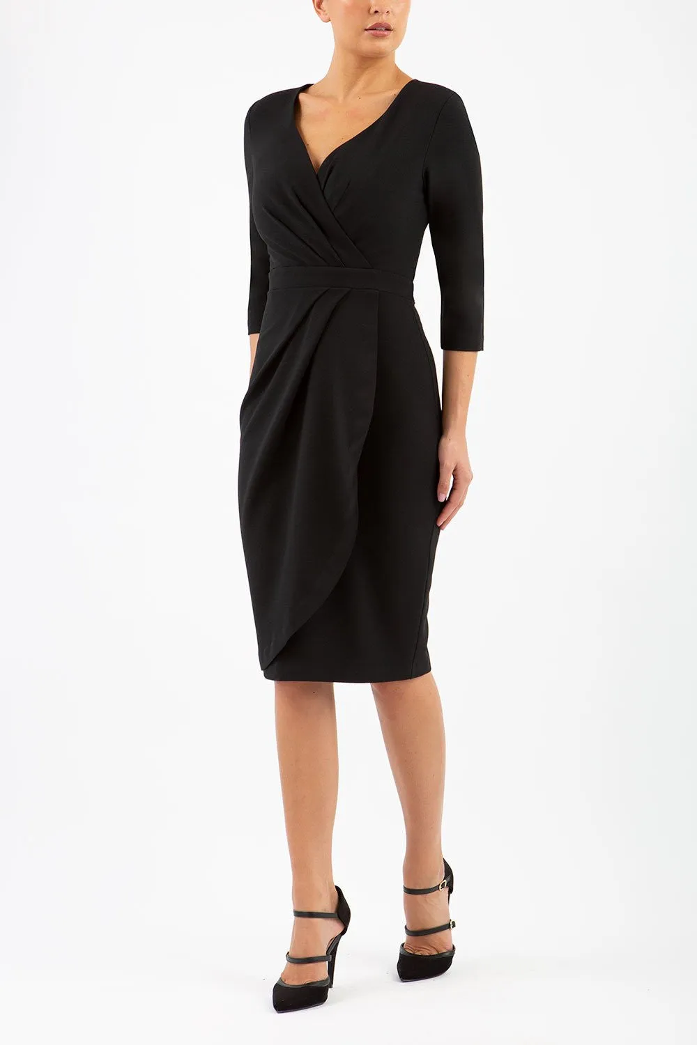 Elan Sleeved Tulip Style Dress