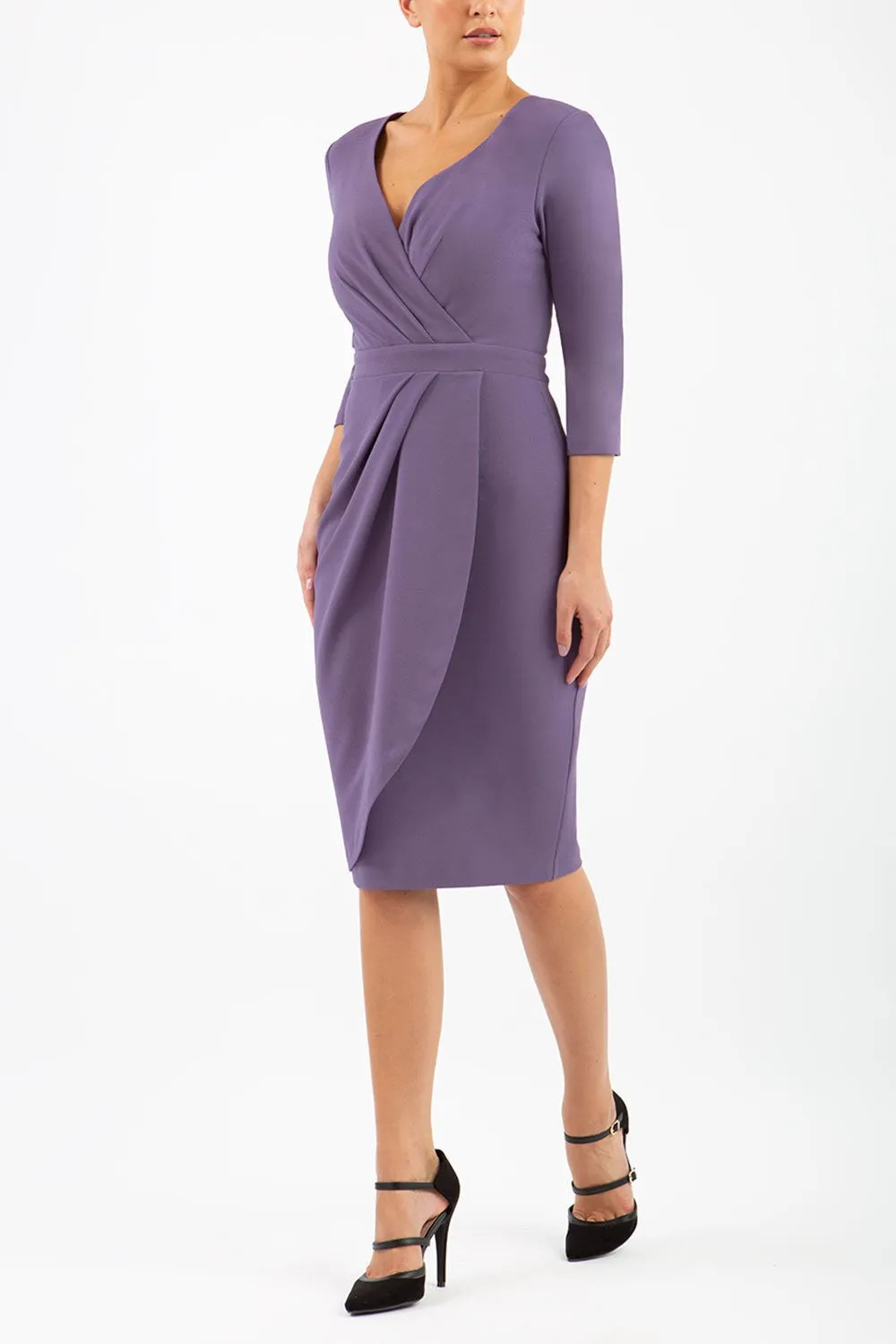 Elan Sleeved Tulip Style Dress