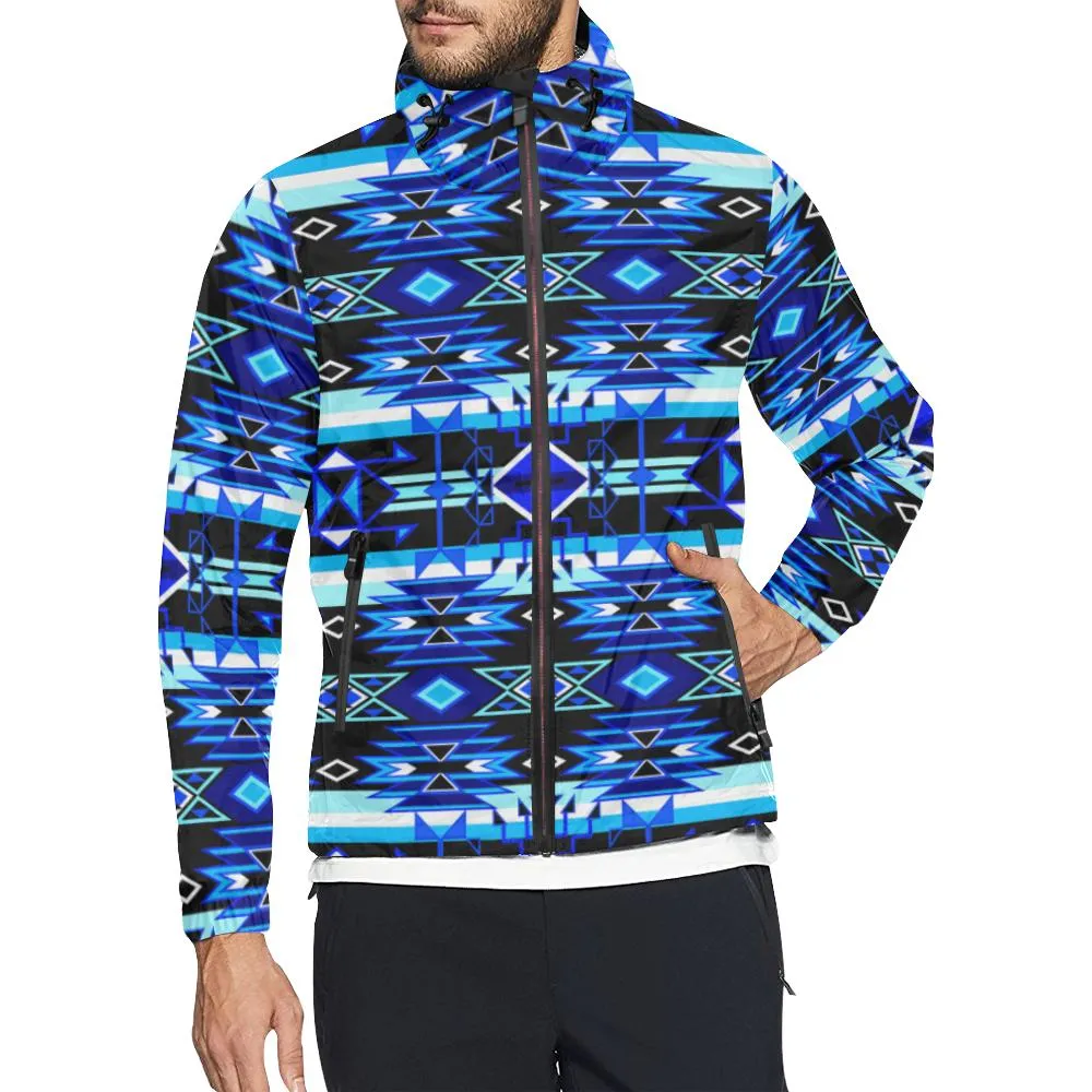 Force of Nature Winter Night Unisex Windbreaker