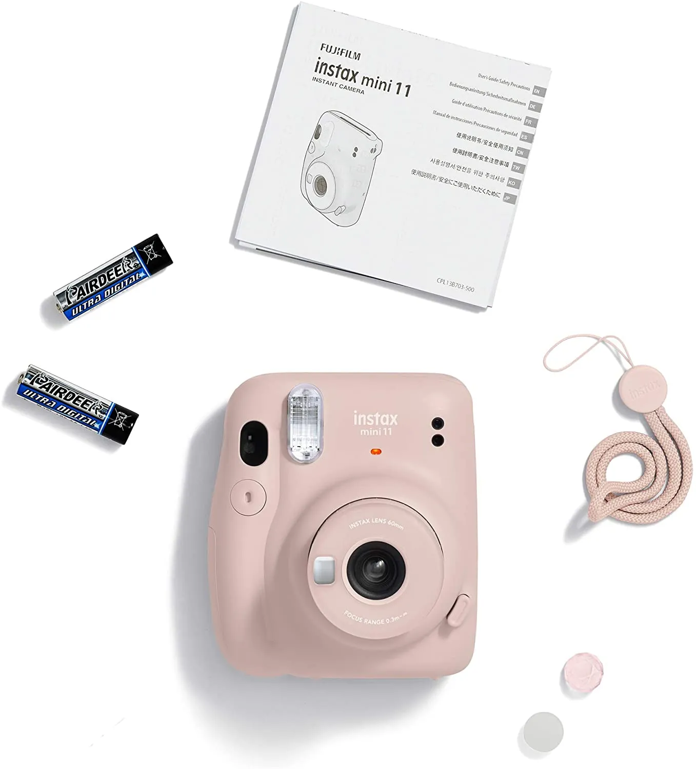 Fujifilm Instax Mini 11 Instant Camera - Blush Pink