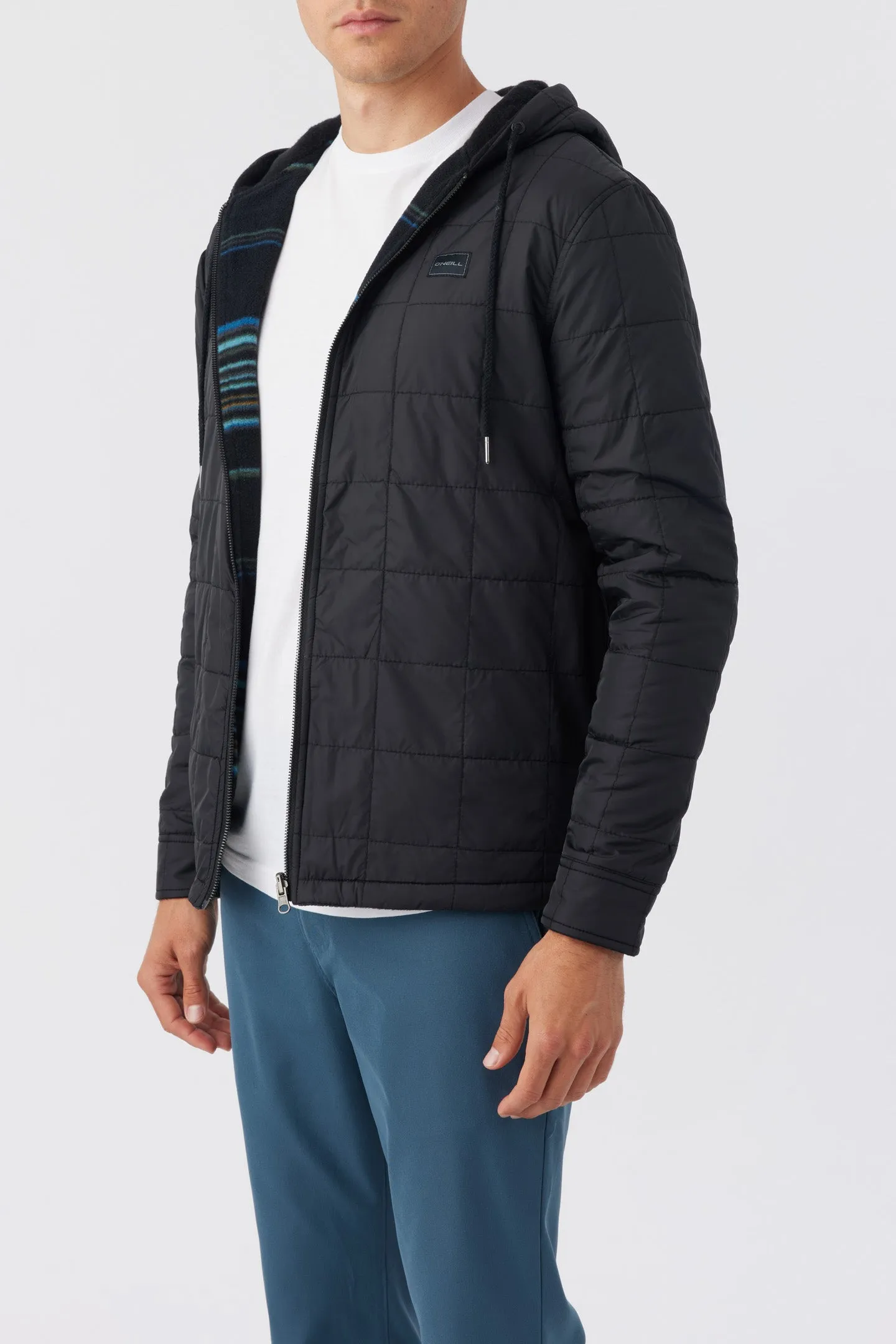 GLACIER HOOD REVERSIBLE JACKET JACKET