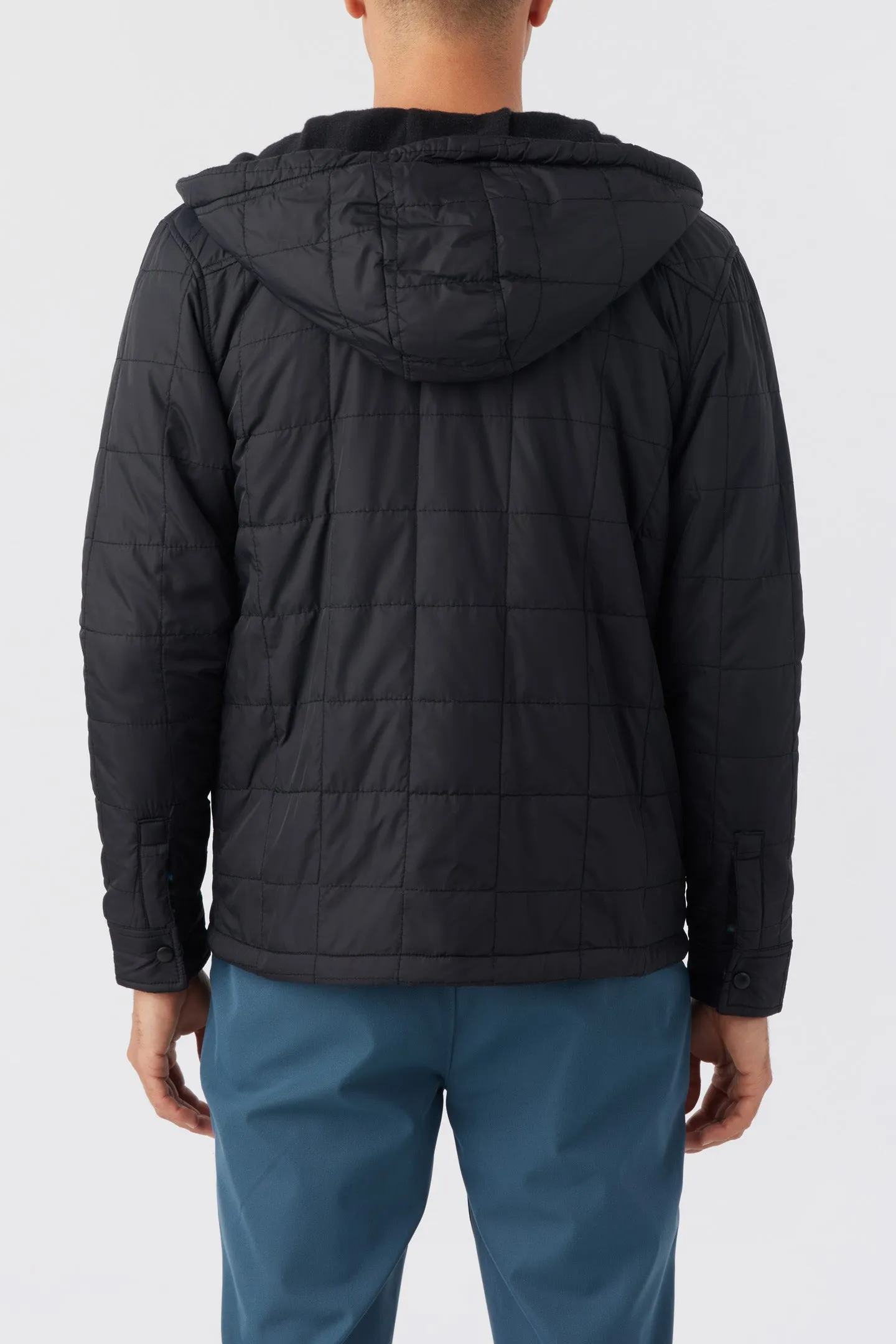 GLACIER HOOD REVERSIBLE JACKET JACKET