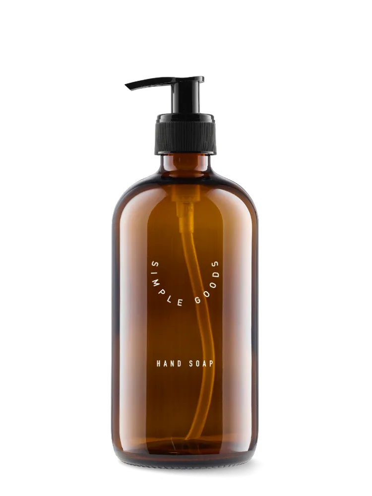 Glass Bottle Hand Soap  500 ml