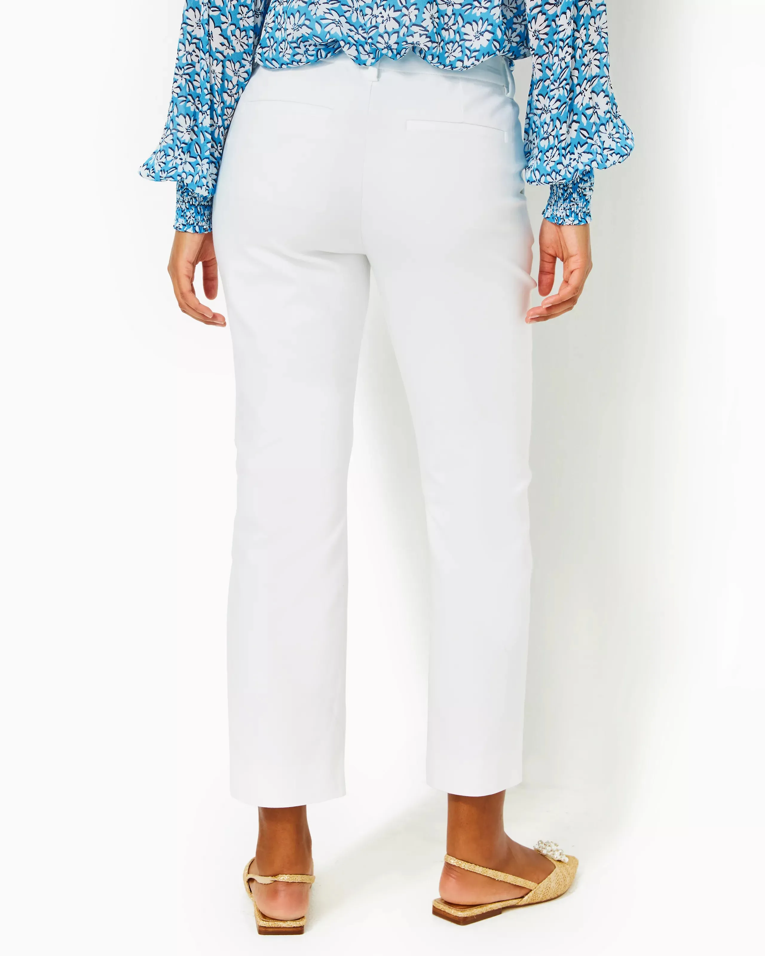 Gretchen High Rise Straight Leg Pant