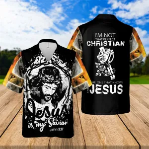 I'm The One That Knows I Need Jesus Hawaiian Shirts - Religious Hawaiian Shirts - Hawaiian Christian For Men Women