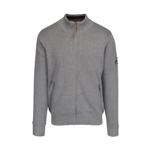 Julius Zipped Windbreaker - Grey Melange