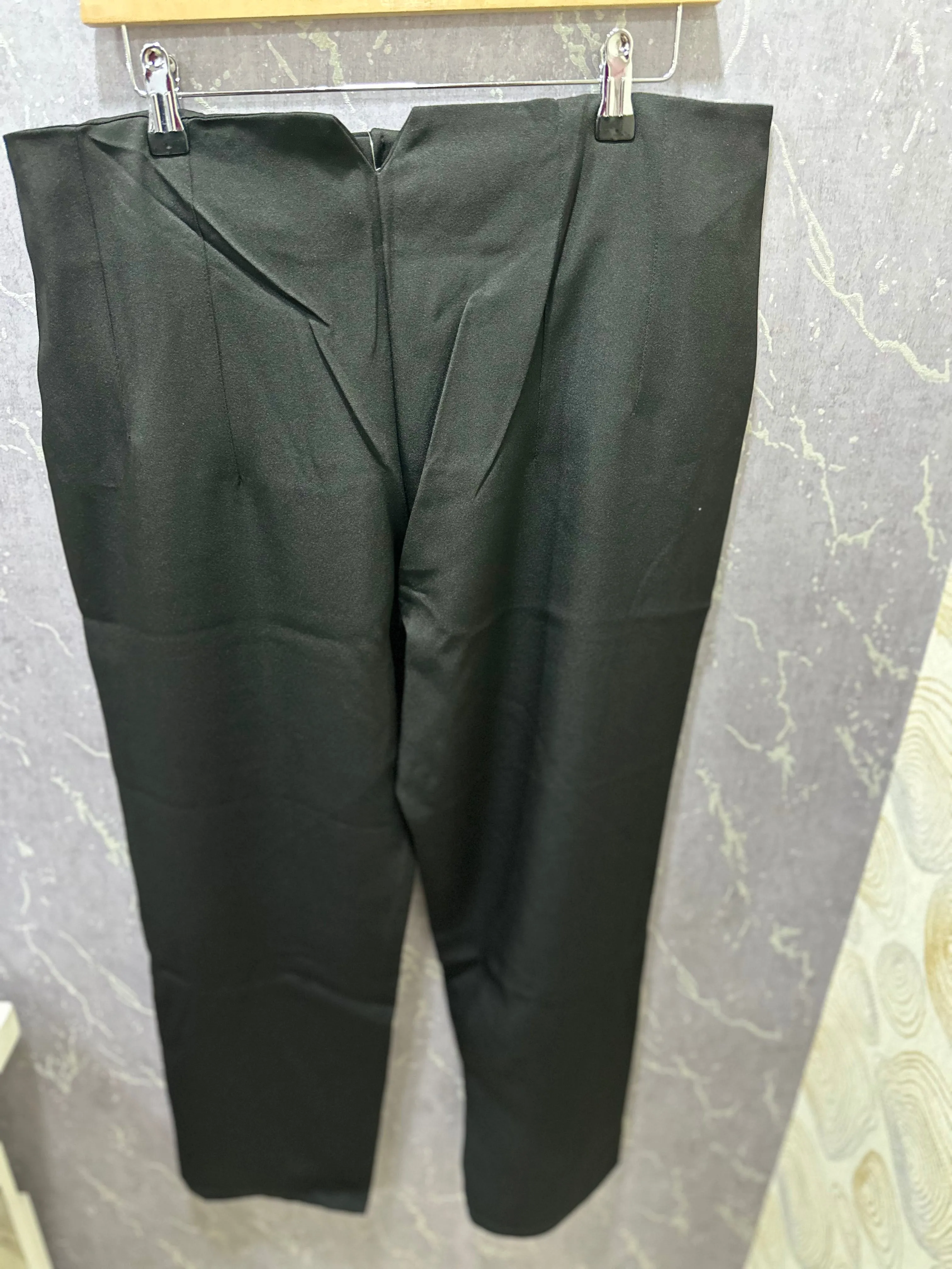 Korean Straight Black Pants