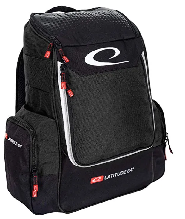 Latitude 64 Luxury Core backpack Disc Golf Bag - Black