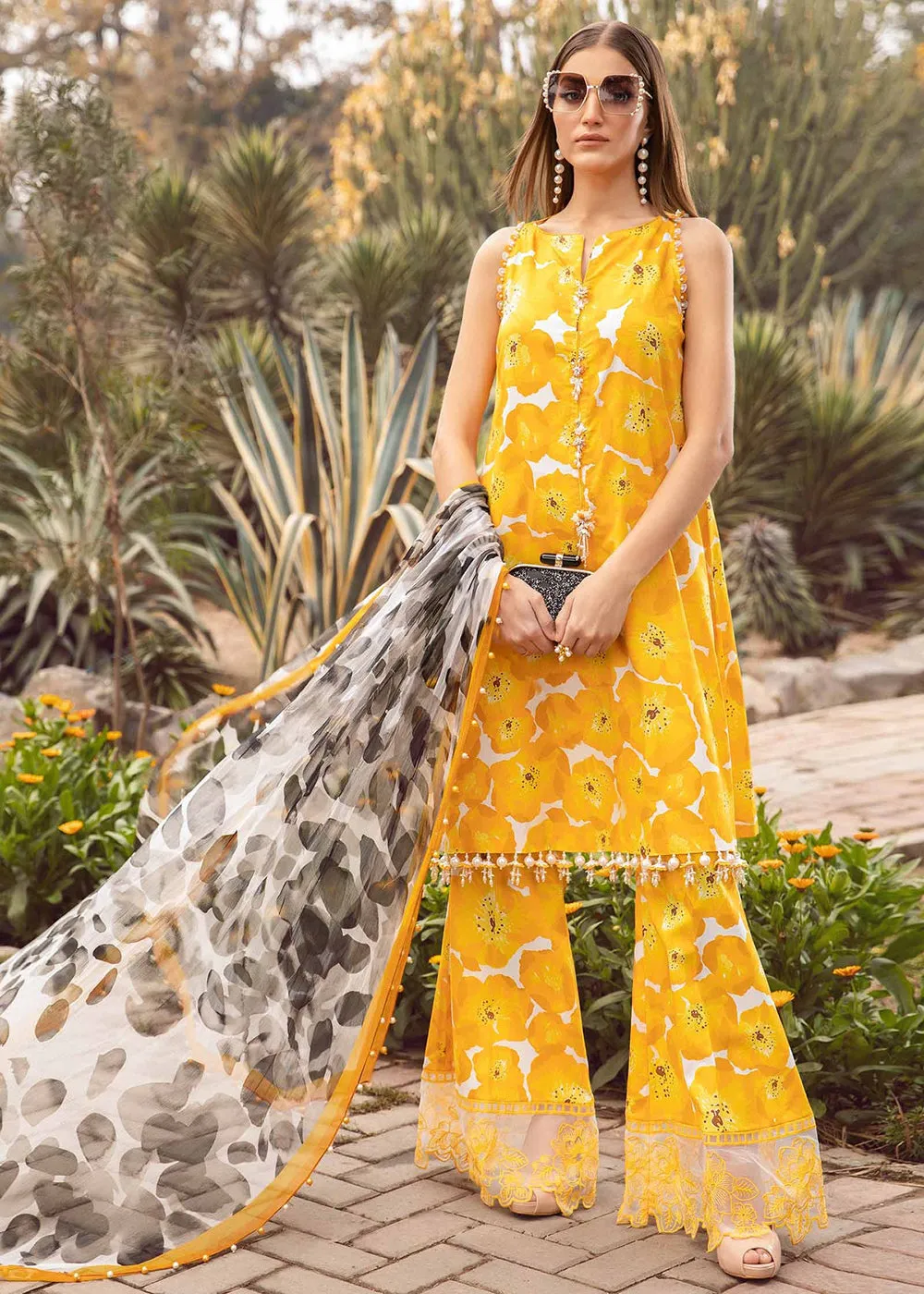 M.Prints Spring Summer Lawn Edit '24 by Maria B | MPT-2112-B