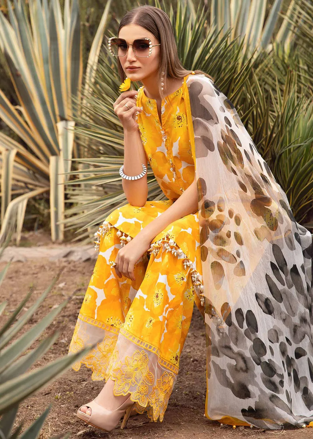 M.Prints Spring Summer Lawn Edit '24 by Maria B | MPT-2112-B