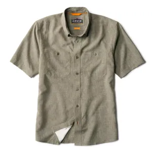 Orvis SS Tech Chambray Work Shirt / Tarragon