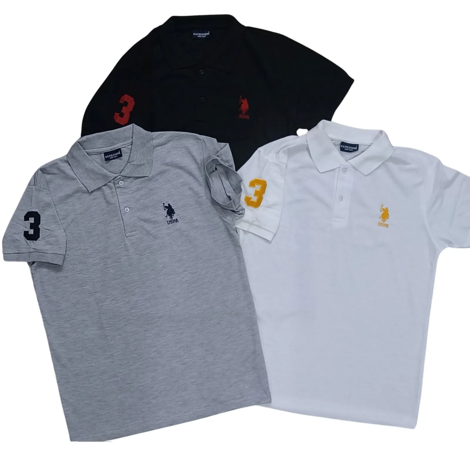 Polo Ralph Lauren Mens tshirts (multi color) ( pack of 3)