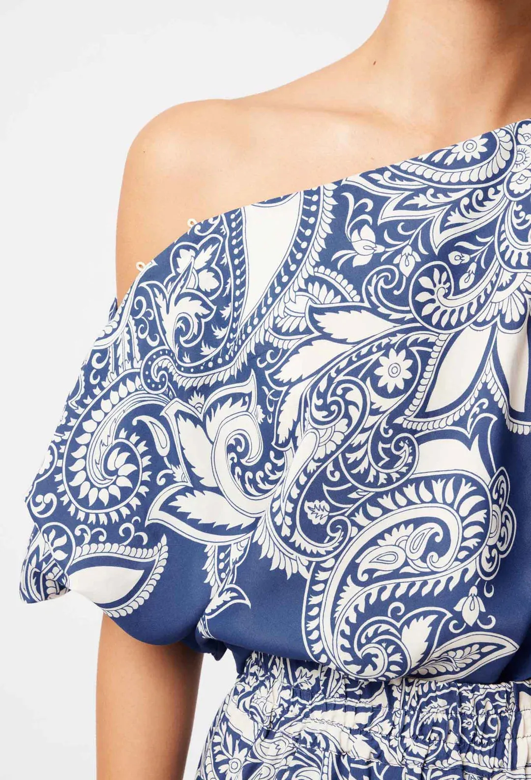 POSITANO VISCOSE TOP | Nautique Paisley