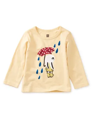 Rainy Rabbit  Graphic Long Sleeve Tee