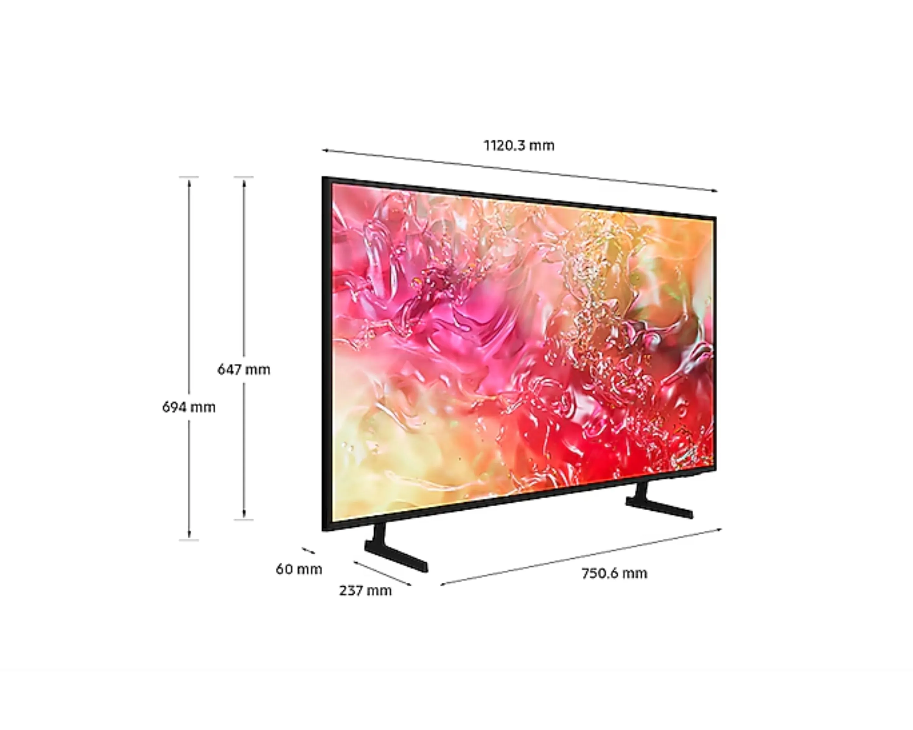 SAMSUNG UE50DU7100KXXU 4K SMART TV