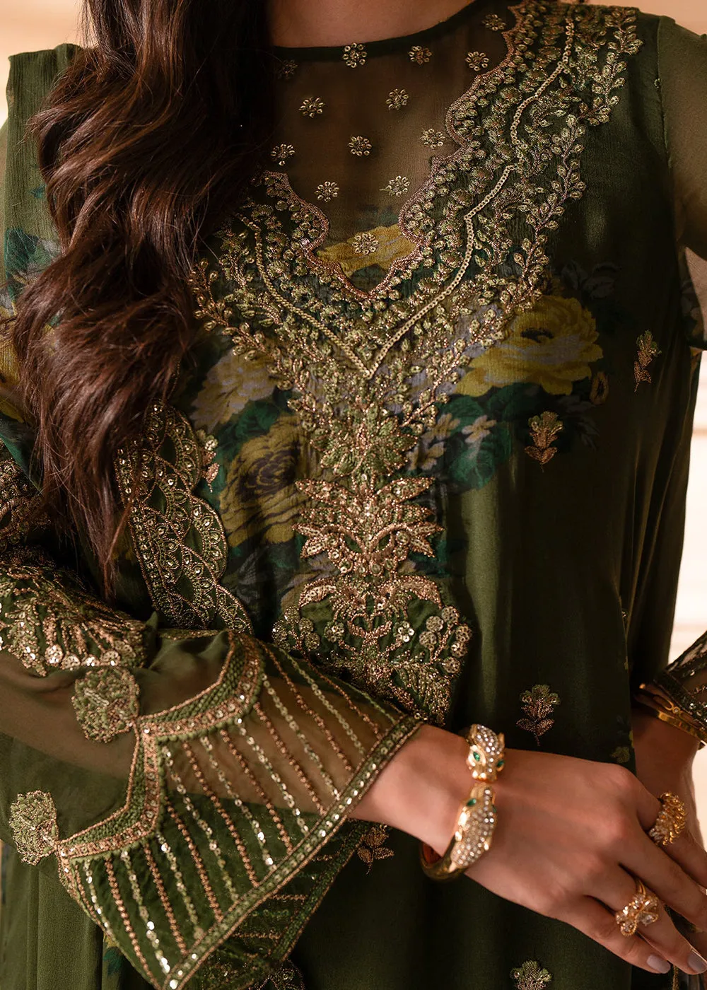 Vasal Luxury Chiffon Collection '24 by Charizma | VSL5-06