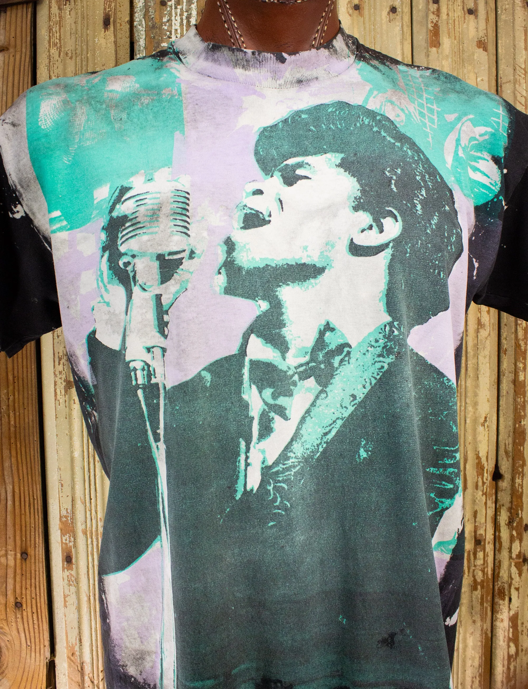 Vintage Mosquitohead James Brown Concert T Shirt 90s XL