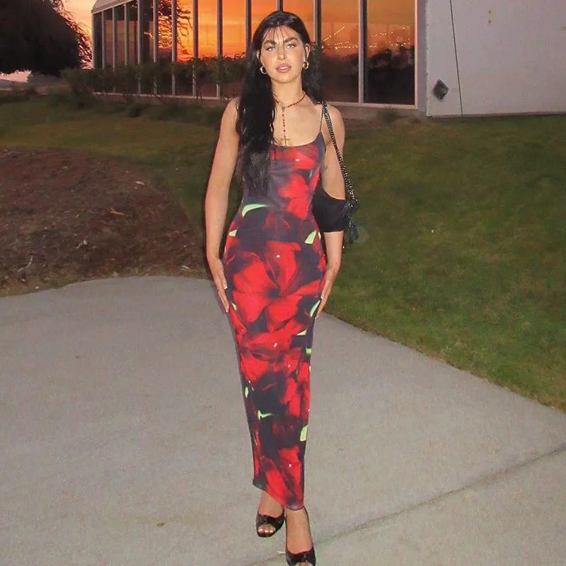 Yasmin Floral Maxi Dress