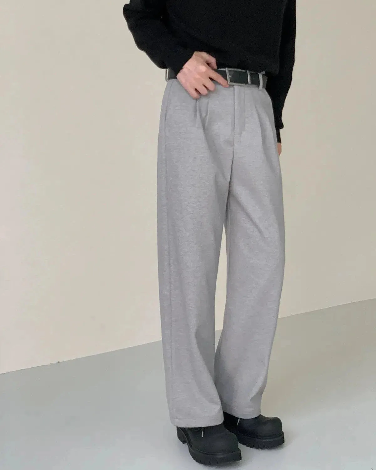 Zhou Vintage Straight Cut Trousers