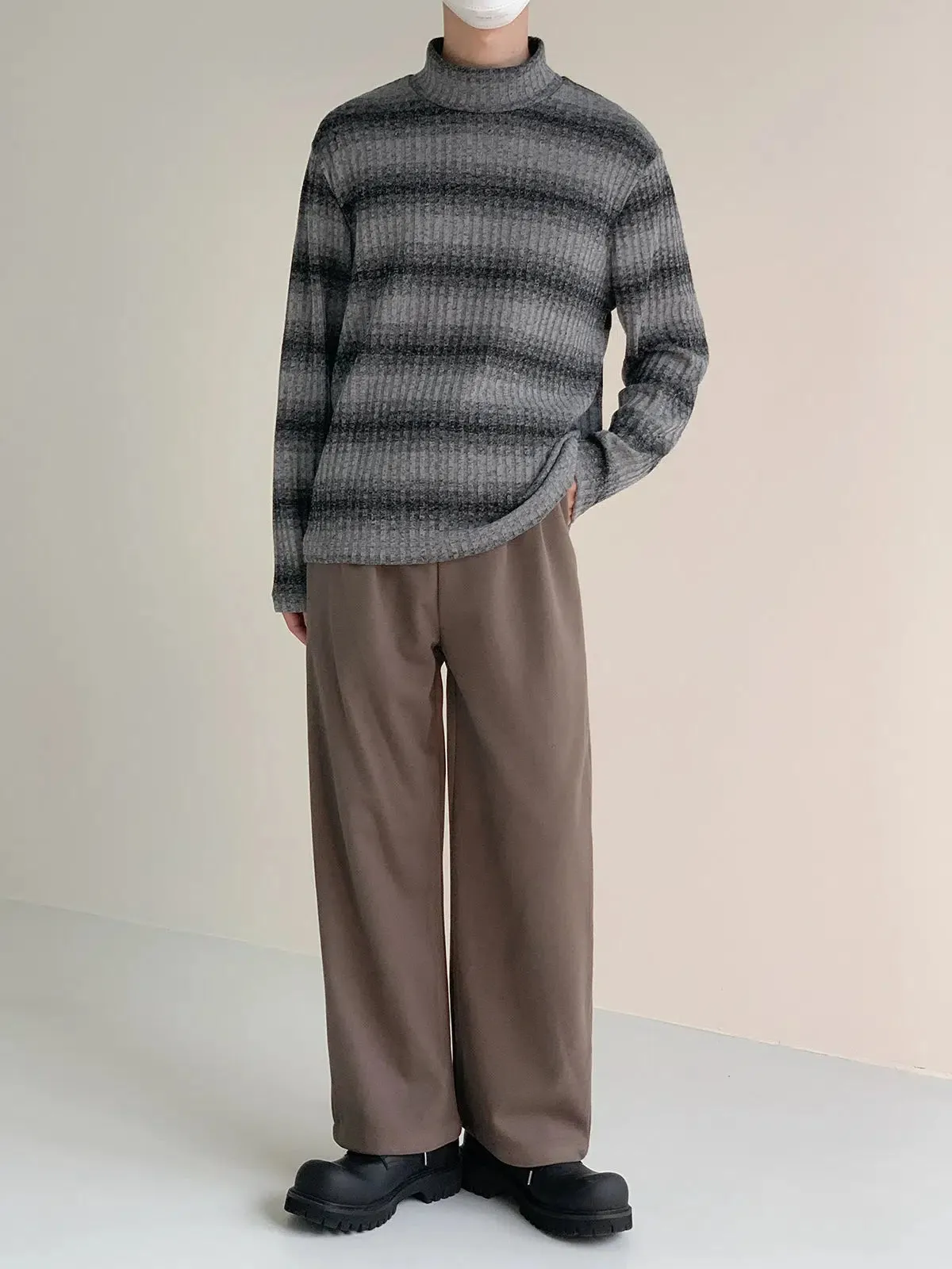 Zhou Vintage Straight Cut Trousers